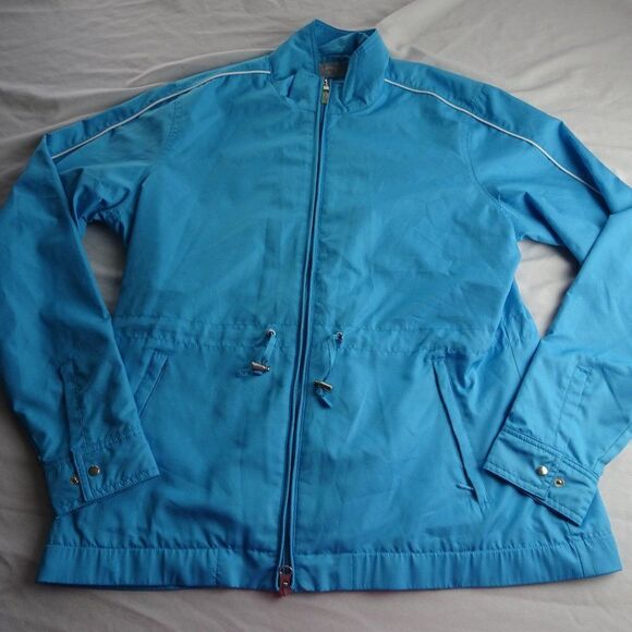 Callaway Women Blue Full Zip Jacket Size M - Picture 5 of 11